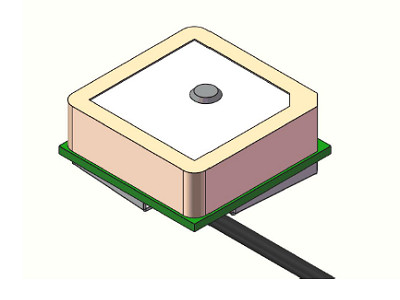 GPS Antena 16dB 1568MHz 6